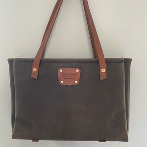 Goertzen Genuine Leather Handmade Tote Bag Made in USA